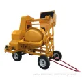 Diesel gasoline Cement Mixer with Winch Concrete Mixer